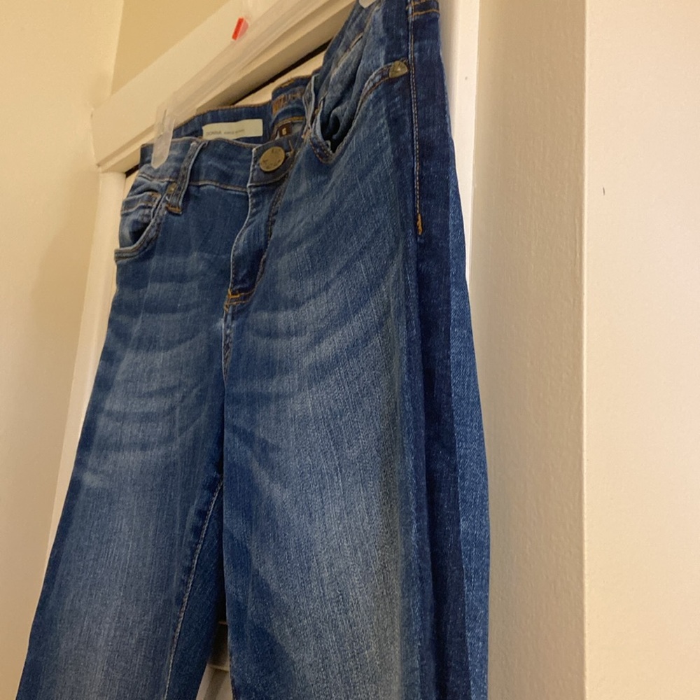 Kut from the Kloth Donna Ankle skinny tuxedo stripe - Picture 2 of 8